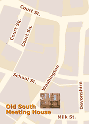 Map showing location of Old South