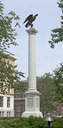 Bullfinch monument behind State House