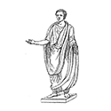 Roman wearing toga