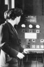 Betty Jean Jennings with ENIAC
