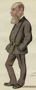 Caricature of Charles Boycott from Vanity Fair.