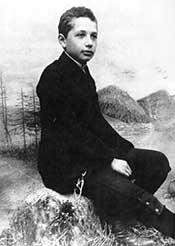 Albert Einstein at Age 14.