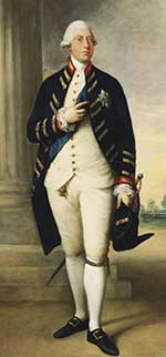 King George III in 1781.