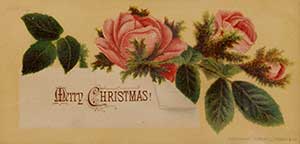 Louis Prang Christmas Card