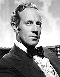 Leslie Howard as Ashley Wilkes.