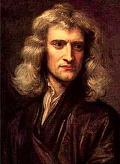 Sir Isaac Newton.