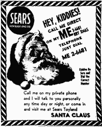 Sears Ad with Phone Number Typo