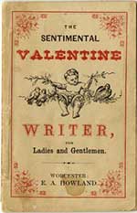 Cover of The Sentimental Valentine Writer.